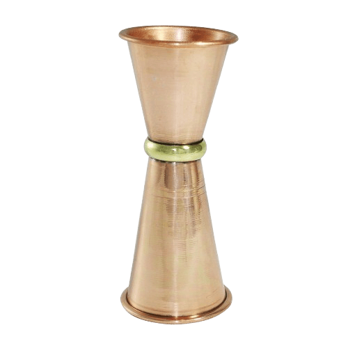 COPPER JIGGER WITH BRASS RING